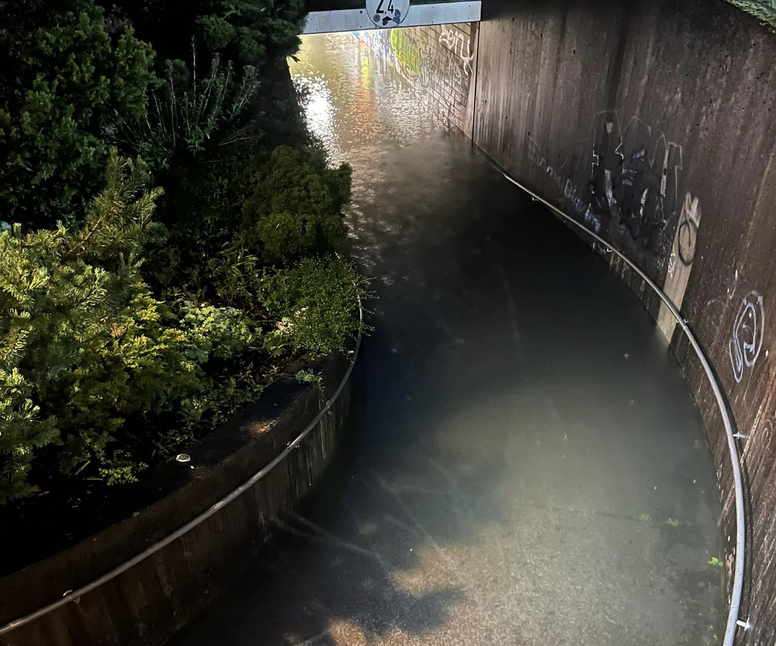 Unwetter über Weßling